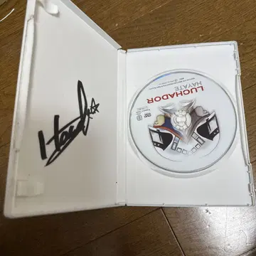 친필 사인 포함 DVD 루차도르 하야테 프로레슬링