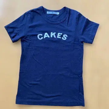 R&D.M.CO- CAKES 프린트 티셔츠 네이비