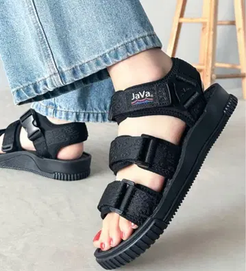 자바 자바 콜라보 벨크로 스트랩 스포츠 샌들 23cm