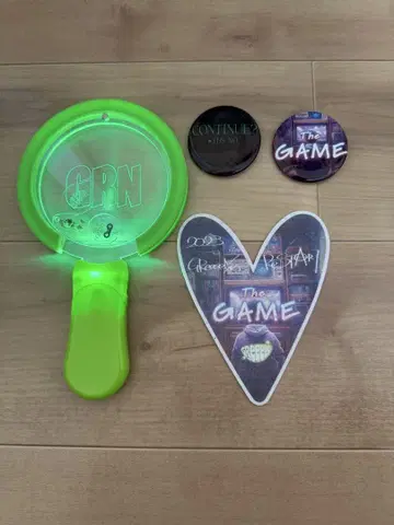 2023 The GAME GRe4N BOYZ 응원봉 세트