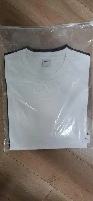 OVY 팩 티셔츠 화이트 블랙 2장