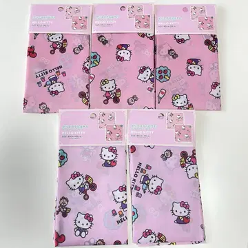 헬로키티 원단 DAISO 핑크