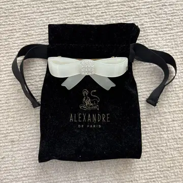 ALEXANDRE DE PARIS 리본형 헤어 클립 알렉스 여름
