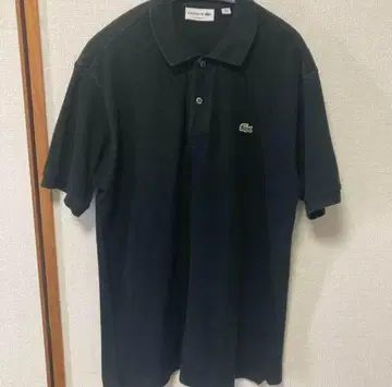LACOSTE 블랙 피케 셔츠 라코스테 L1212A