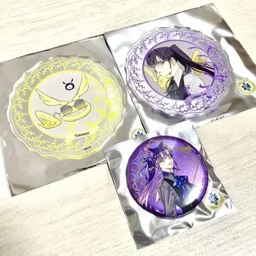 D.Gray-man 라메 아크릴 코스터 캔뱃지 코스터 등 묶음 판매