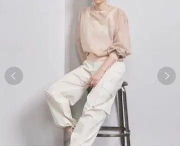 유나이티드 애로우즈 UNITED ARROWS 시어 니트 풀오버