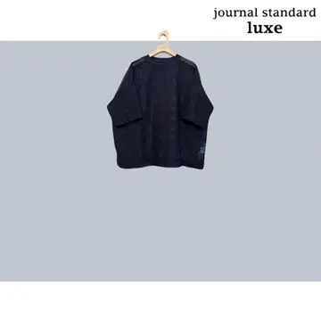 journal standard luxe 메쉬 레이스 크루넥 티셔츠