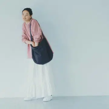 북유럽 생활용품점 HAU 캔버스 숄더백 (블랙)