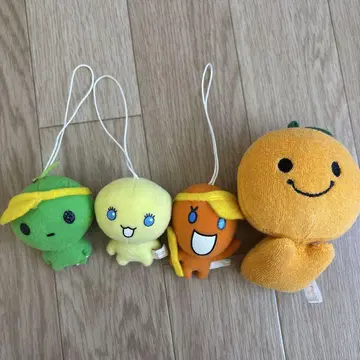 귤 봉제 인형 스트랩