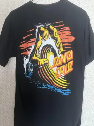 SANTA CRUZ 빈티지 티셔츠 블랙