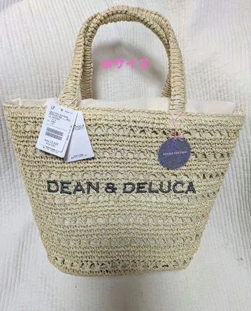 빔즈 츄르 DEAN & DELUCA 크로셰 바스켓 백 M