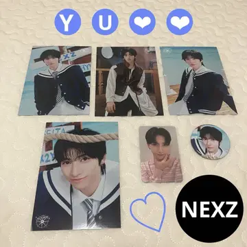 NEXZ LIVE TOUR 2025 YU 트레이딩 카드 캔 배치