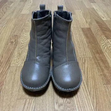 여성용, 숏부츠, 가죽 신발