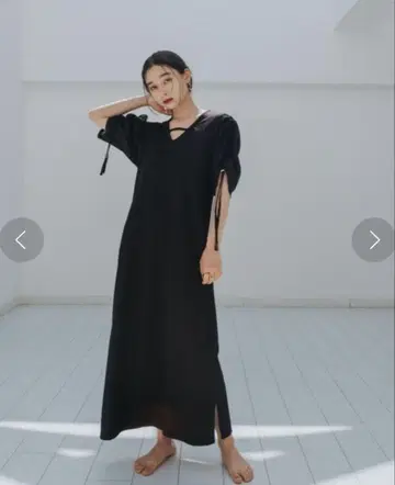 sahara Gather Sleeve Dress 원피스