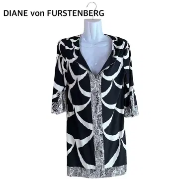 DIANE von FURSTENBERG 실크 100% 원피스 사이즈 4