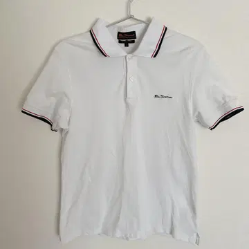 Ben Sherman 화이트 피케 셔츠 S