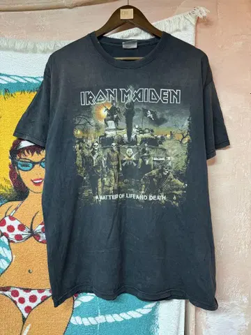 빈티지 IRON MAIDEN 티셔츠