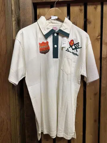 데드스탁 Cushman 아이보리 피케 셔츠 XL