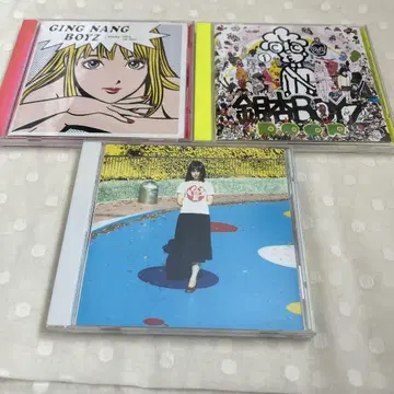 Gingko BOYZ CD 3장 & GOING STEADY 스티커 세트