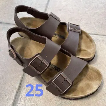 버켄스탁 25cm 밀라노 브라운