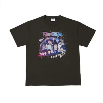Re:ERA King & Prince 티셔츠 블랙