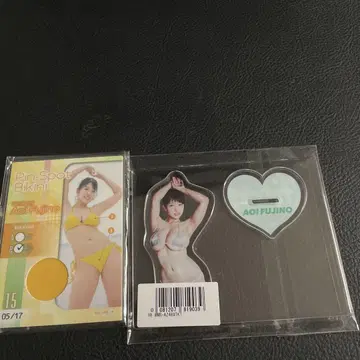 후지노 아오이 아크릴 스탠드 트레이딩 카드 세트