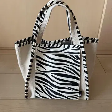 ROOTOTE 제브라 패턴 토트백