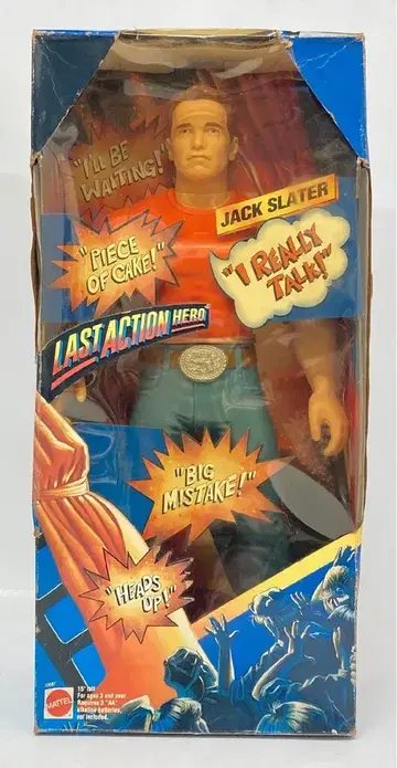 MATTEL TALKING JACK SLATER 15인치