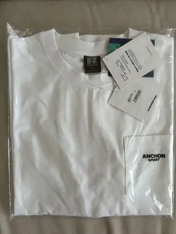 Anchor inc. Dri-Power Tee 화이트 XL