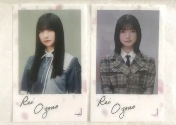 사쿠라자카46 랜덤 클리어 스티커 오오조노 레이