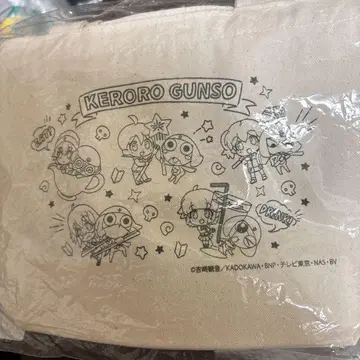 개구리 중사 케로로 런치 토트백 미사용