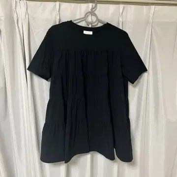 볼지 코튼 저지 콤비 티어드 풀오버