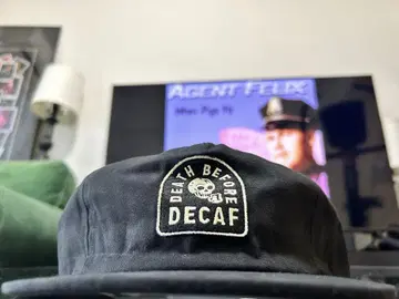 USA Pyknic DeathBefore Decaf COFFEE 캡
