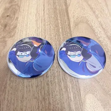 카라마츠 아니카푸 캔뱃지 2개 세트