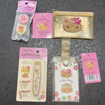 [미사용 새상품] 일광화상 키티 4종 세트 DAISO Seria