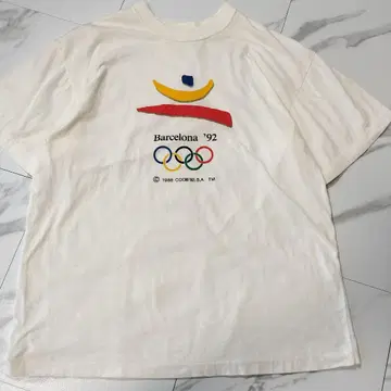 빈티지 바르셀로나 올림픽 COOB'92 일본제 티셔츠