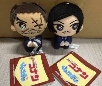 명탐정 코난 피코모 마스코트 야마토 간스케 모로후쿠 타카아키 2개 새상품