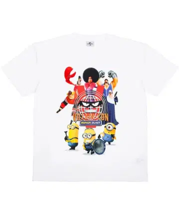 USJ 미니언 티셔츠 화이트