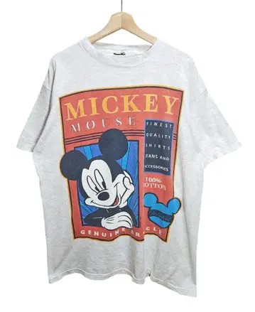 USA제 Mickey Unlimited 미키 프린트 티셔츠