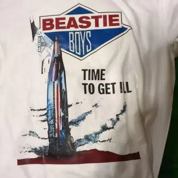 BEASTIE BOYS 티셔츠 양면 프린트