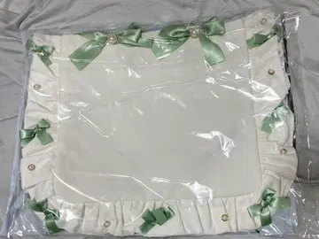 자카마트 쿠스미 민트 A4 이타백 그린 프릴 디자인