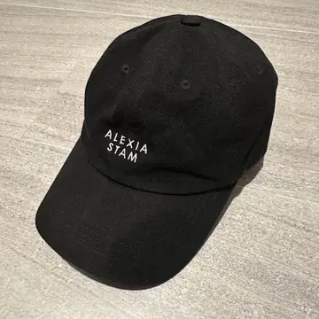 ALEXIASTAM 캡 블랙