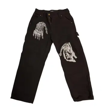XLARGE 블랙 팬츠 30인치