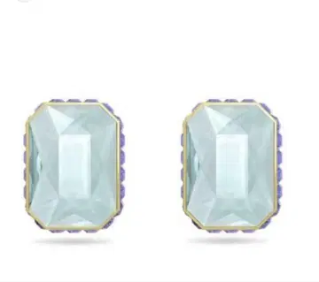 스와로브스키 swarovski Chroma 옥타곤 귀걸이
