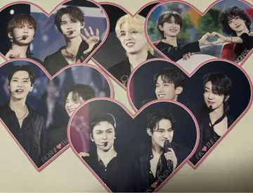 SEVENTEEN LOVE 혜택 6장 세트