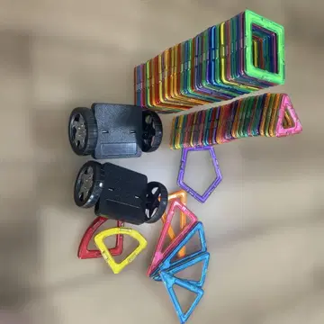 MAGFORMERS 바퀴 2개 포함