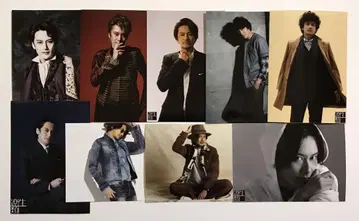 코니시 료오 팬클럽 한정판 브로마이드 9장 세트