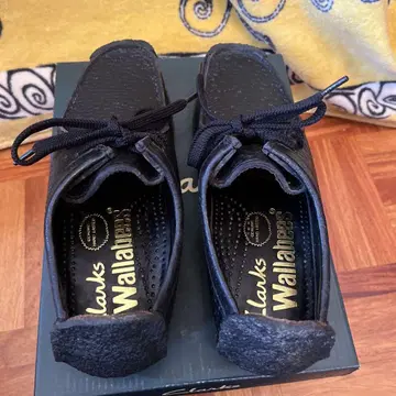 Clarks 클락스 왈라비 블랙 나탈리 23cm