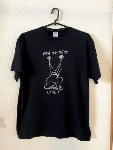 RIPNDIP 티셔츠 XL 블랙 검정 반팔