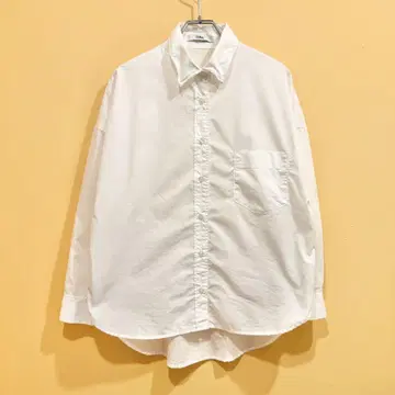 TONAL 레귤러 카라 셔츠 와이드 화이트 38